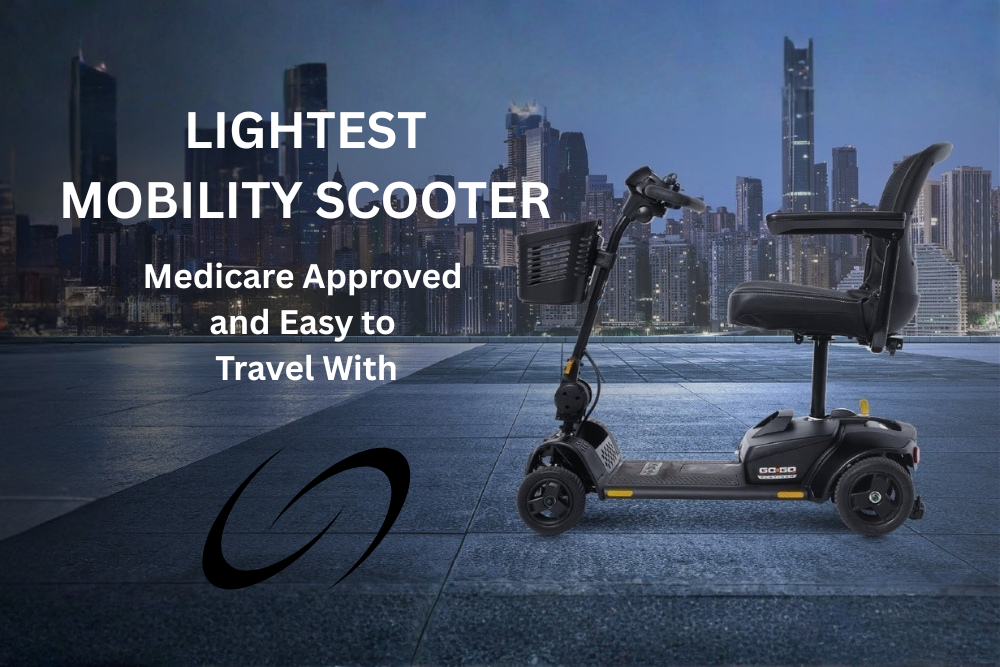 Lightest Mobility Scooter Medicare Approved and Easy to Travel With