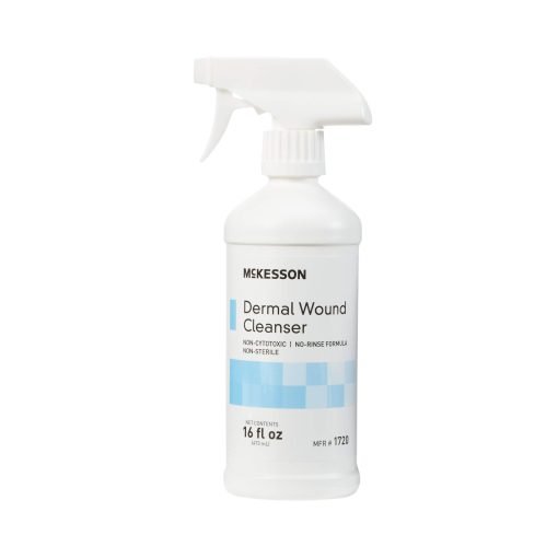 McKesson Dermal Wound Cleanser Non-Cytotoxic Rinse-Free Non-Sterile