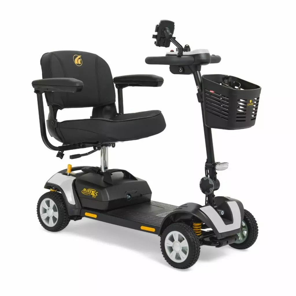 Buzzaround XLS-HD 4-Wheel Mobility Scooter (GB124B-SHZ) By Golden