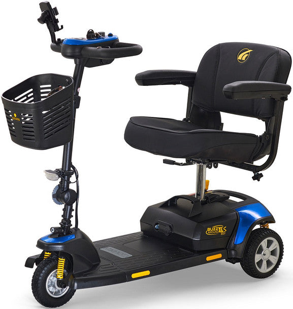 Buzzaround XLS-HD 3-Wheel Mobility Scooter (GB121-SHZ) By Golden