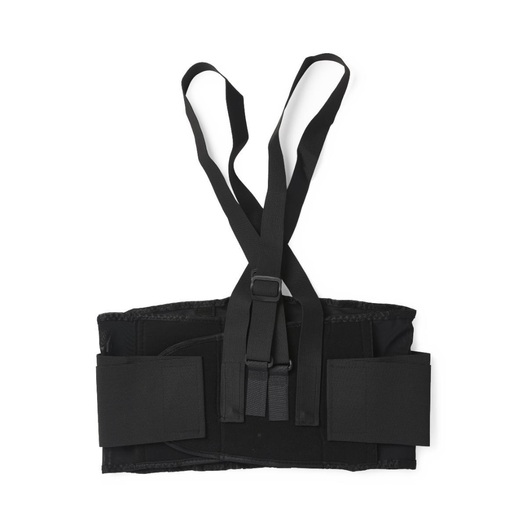 Medline Standard Back Support with Suspenders By Medline