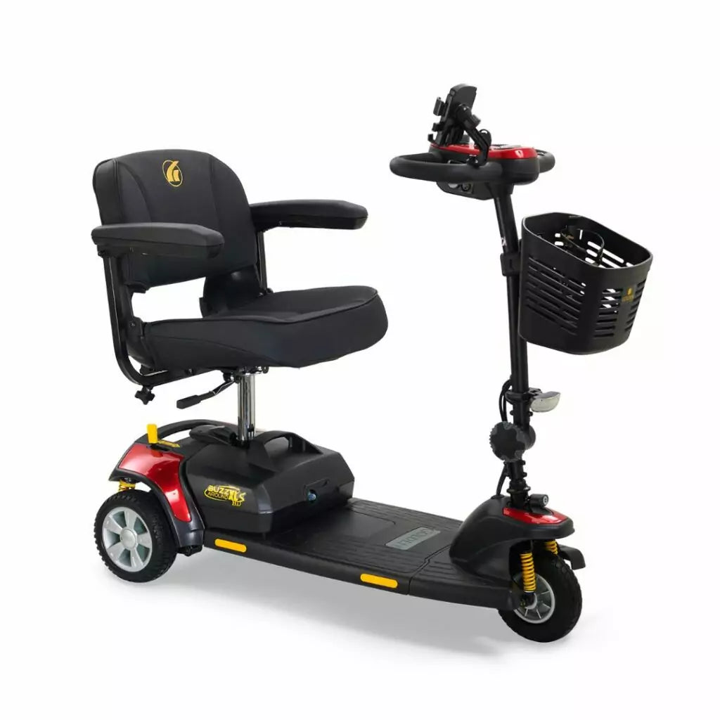 Buzzaround XLS-HD 3-Wheel Mobility Scooter (GB121C-SHZ) By Golden