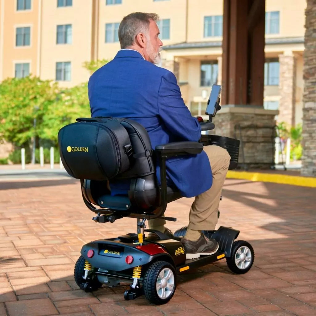 Buzzaround XLS-HD 4-Wheel Mobility Scooter (GB124B-SHZ) By Golden