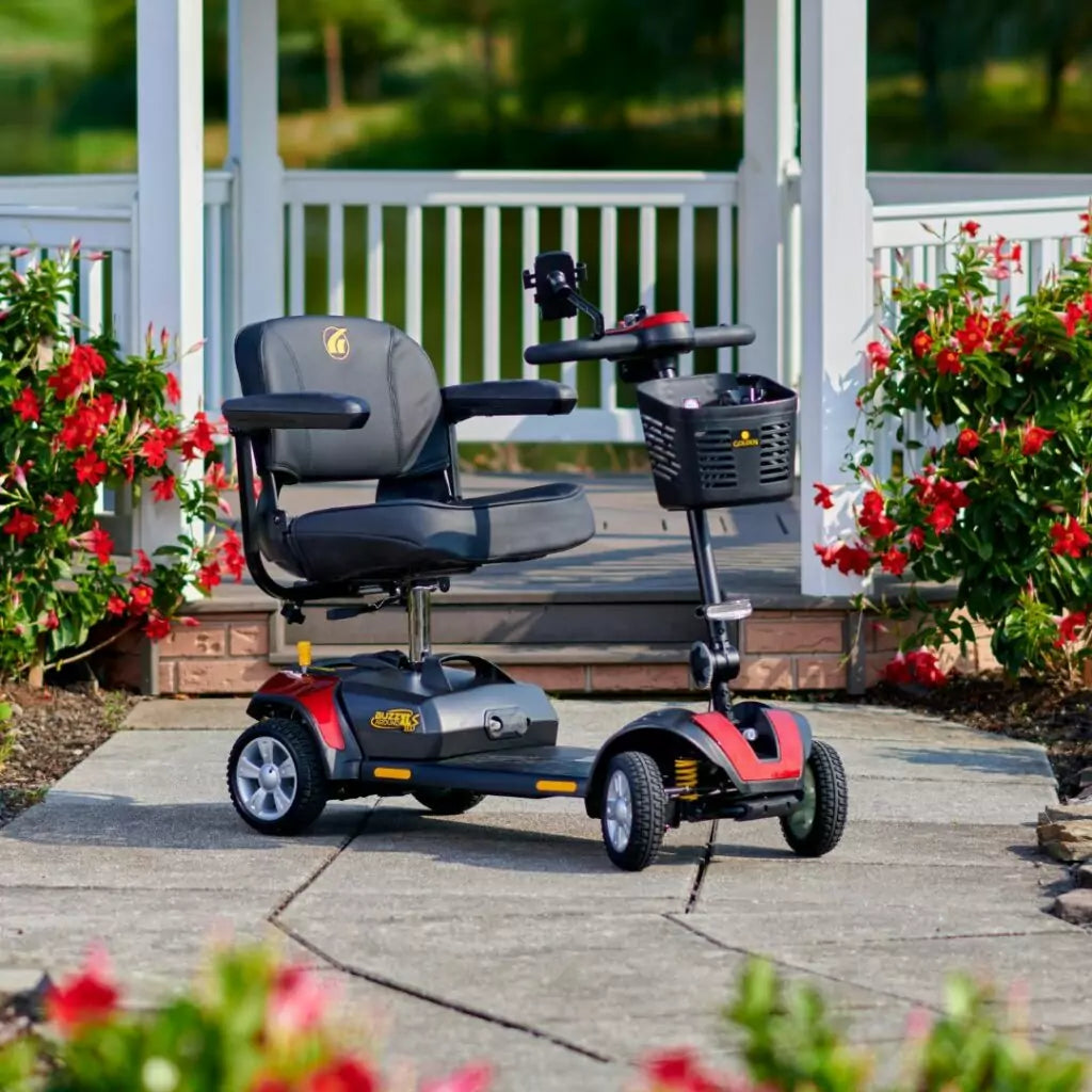 Buzzaround XLS-HD 4-Wheel Mobility Scooter (GB124B-SHZ) By Golden
