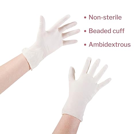 McKesson Stretch Vinyl Exam Gloves Non-Sterile Powder-Free