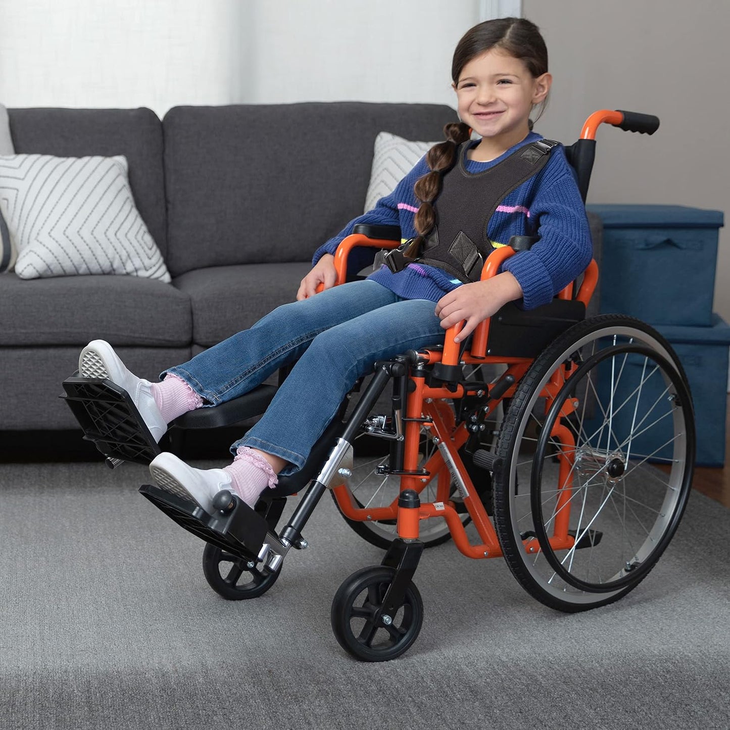 Ziggo Trunk Harness Lightweight Wheelchair Accessories (ZGTH01) By Circle