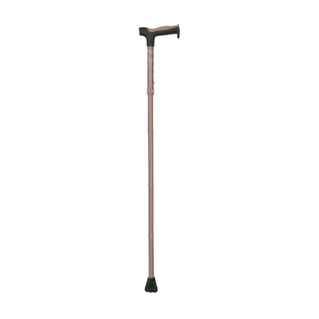 Airgo Comfort-Plus Folding Cane By Drive Medical - Coral Color