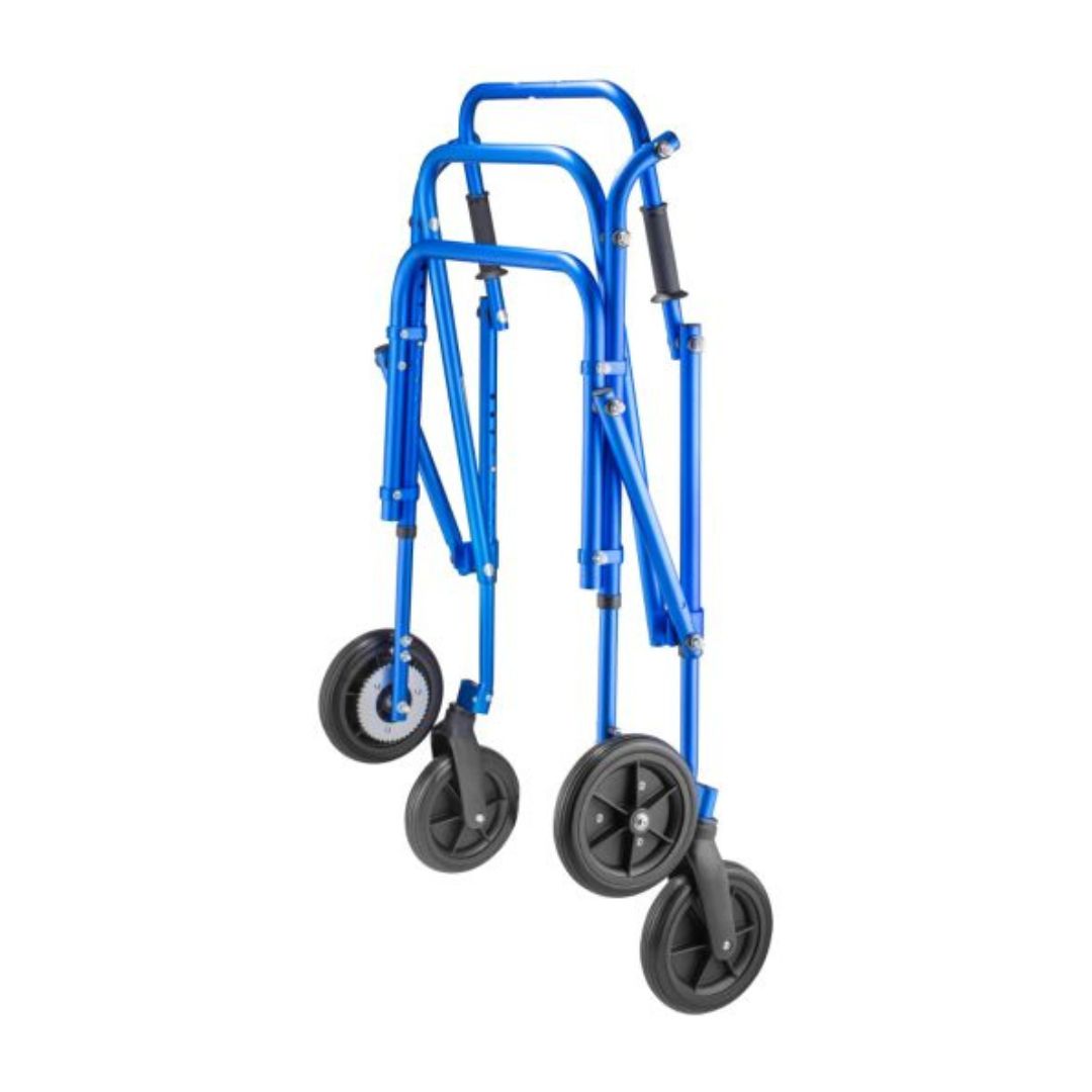 Klip 4-Wheel Posterior Gait Trainer Pediatric Walker With 8" Wheel (KP418-28-38-48) By Circle Specialty