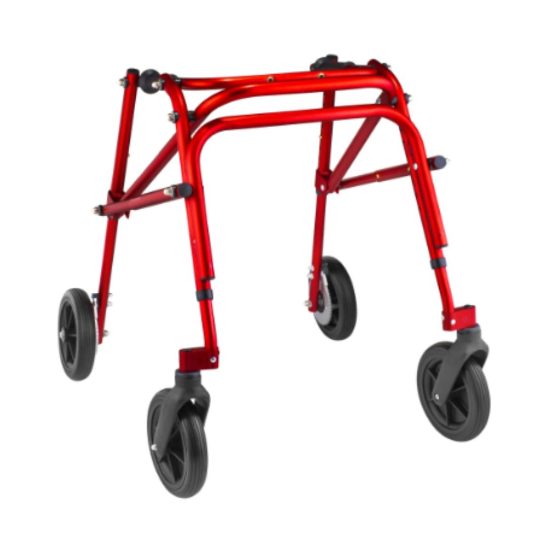 Klip 4-Wheel Posterior Gait Trainer Pediatric Walker With 8" Wheel (KP418-28-38-48) By Circle Specialty