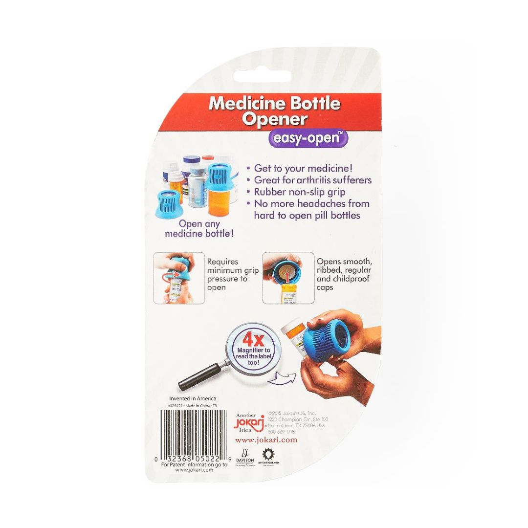 Medicine Bottle Opener with Magnifying Glass (NON36620) by Jokari