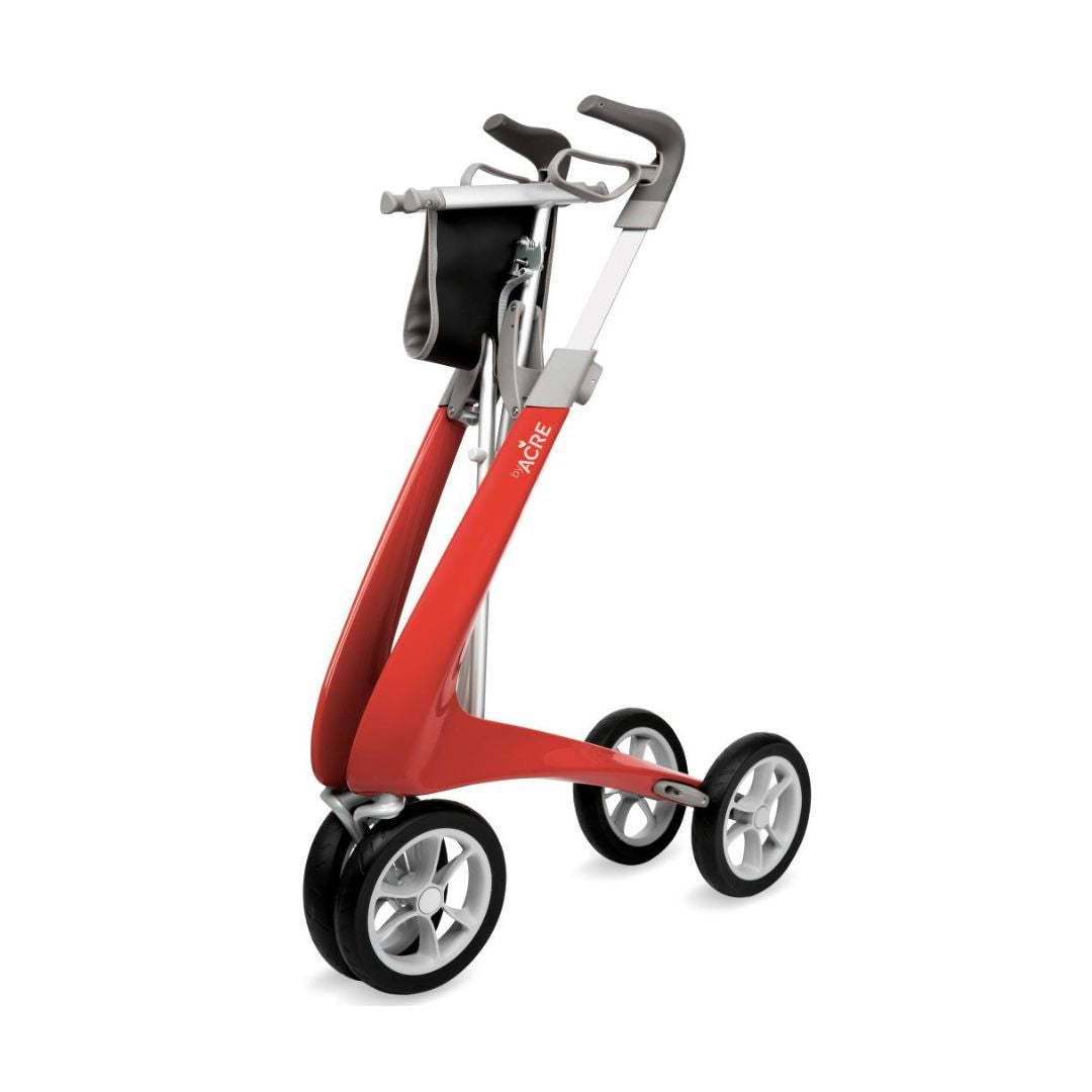 ByACRE Ultralight Carbon Fiber Rollator 18.5 (BYA100LGBK-R-W) By Medline