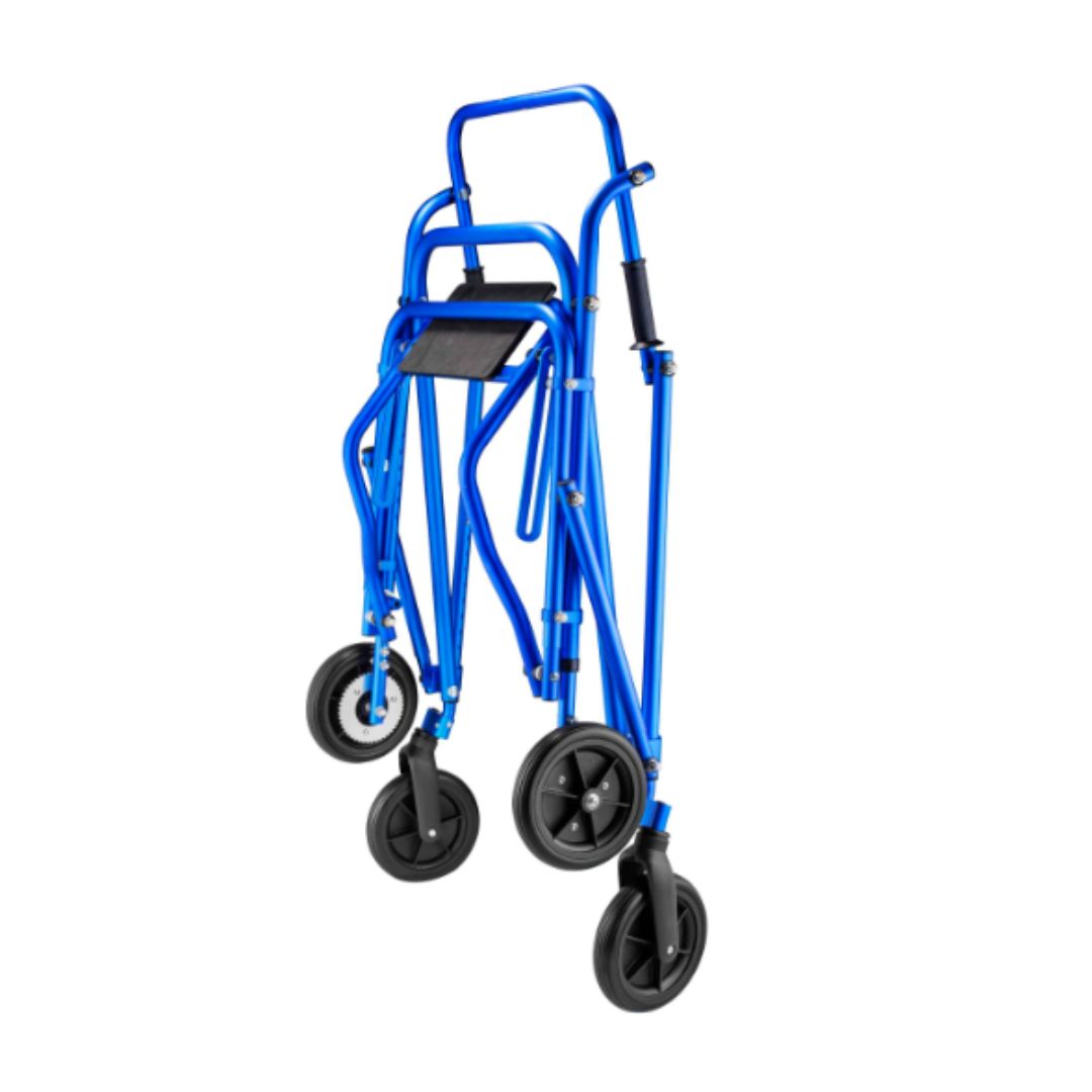 Klip 4-Wheel Posterior Gait Trainer with Flip Up Seat & 8-outdoor wheel (KP518-28-38-48) By Circle Specialty
