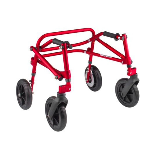 Klip 4-Wheel posterior Pediatric Walker With 8" Wheel (KP418-28-38-48) By Circle Specialty