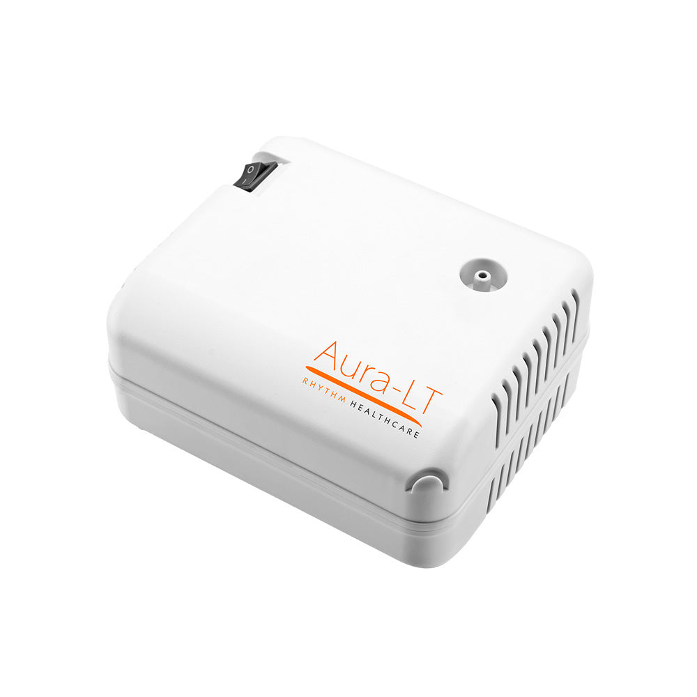 Aura-LT Portable Aerosol Machine with Disposable Nebulizer Kit by Rhythm – Compact & Reliable