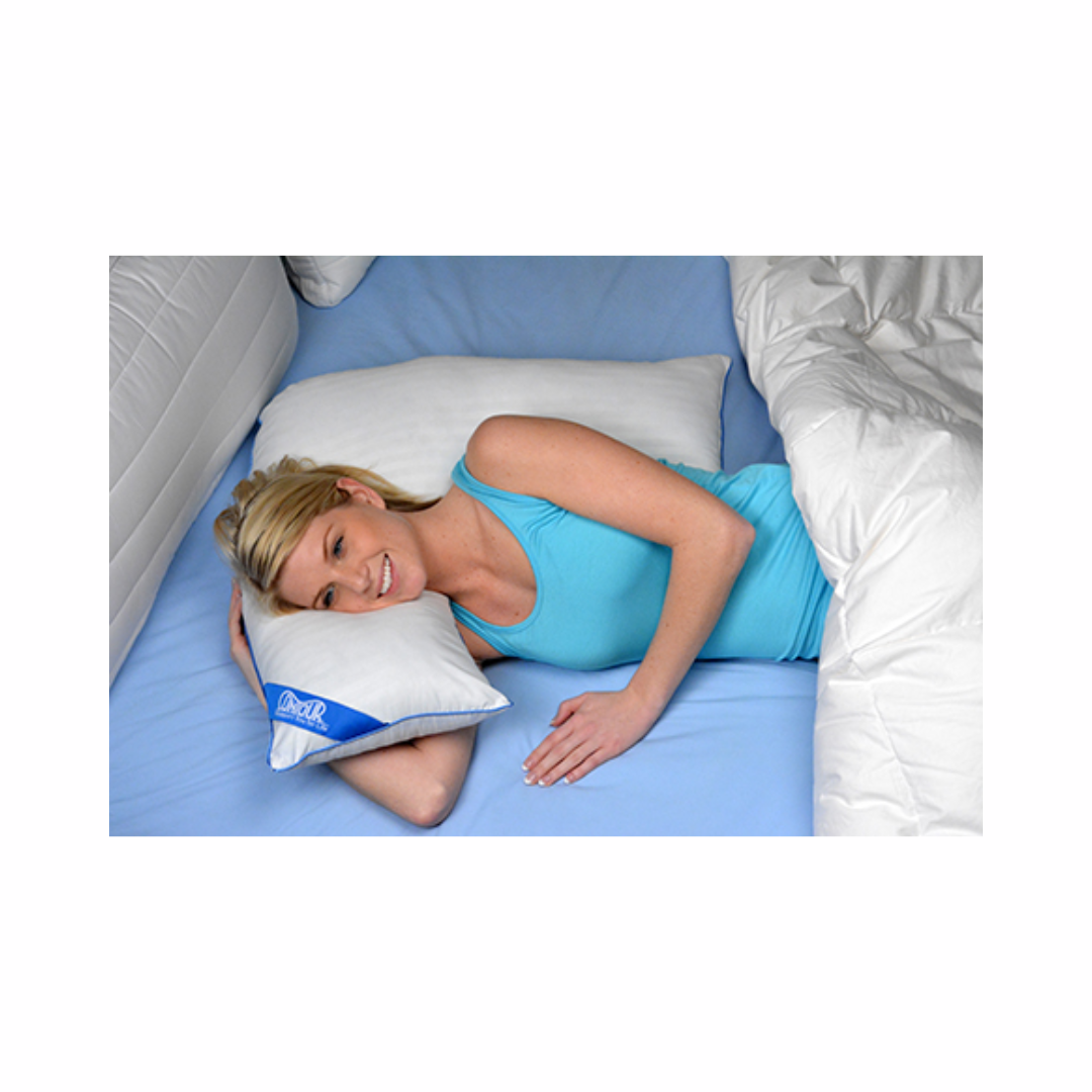 L-Pillow – Side Sleeping Solution for All-Night Comfort & Support (30-801R) by Contour