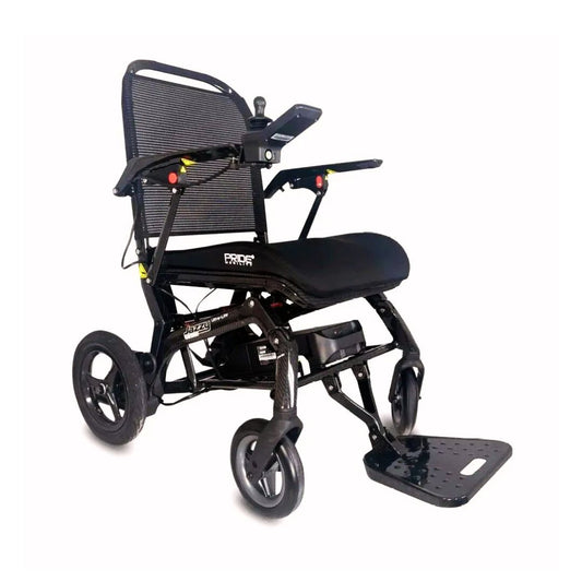 Jazzy Ultra Light Carbon Fiber Foldable Power Chair – Lightweight & Travel-Friendly