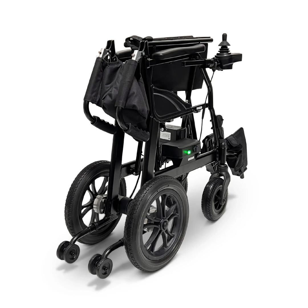X-lite Ultra Lightweight Foldable Electric Wheelchair for Travel By ComfyGo Mobility