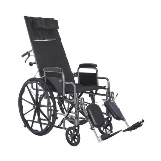 Deluxe Reclining Desk Arm Wheelchair L9016 By Rhythm Healthcare