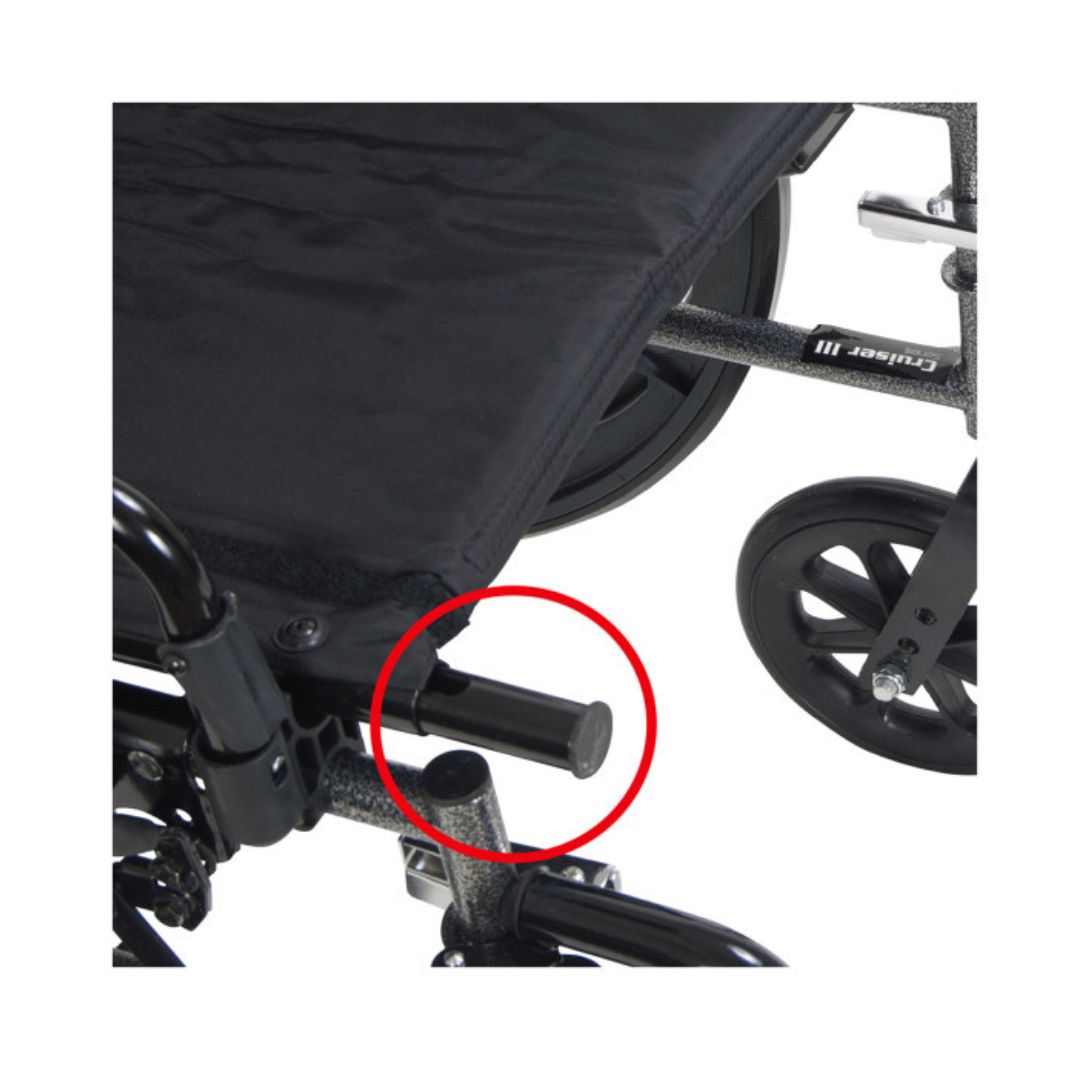 Cruiser X4 Lightweight Wheelchair by Drive Medical