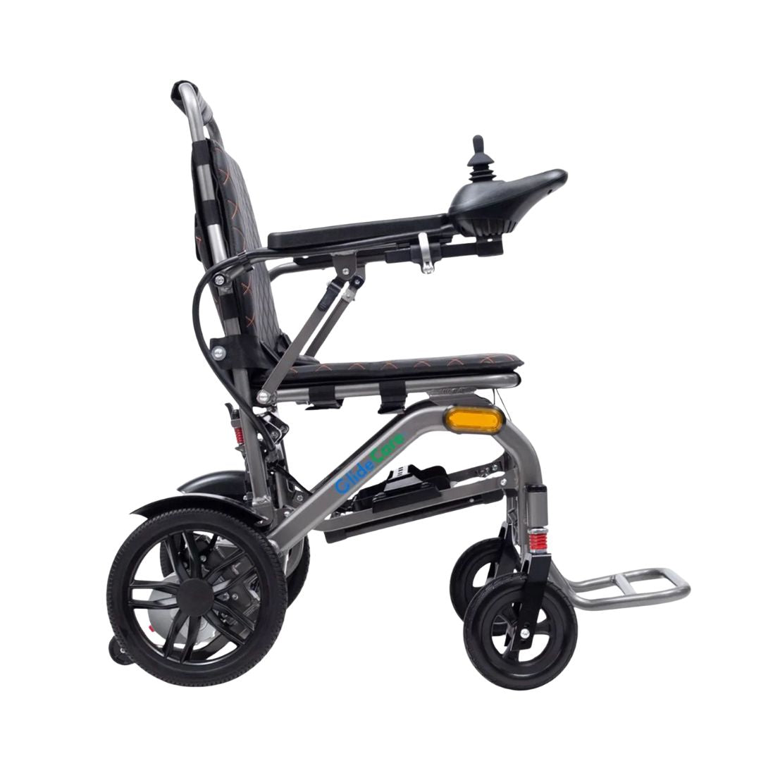 Glide Care G5 Lightweight Foldable Electric Wheelchair By ComfyGo Mobility