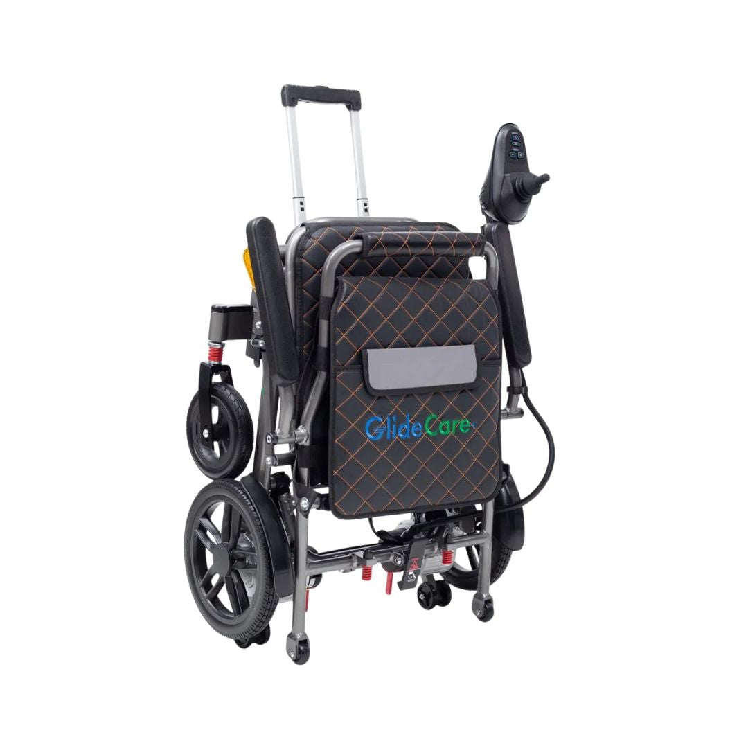 Glide Care G5 Lightweight Foldable Electric Wheelchair By ComfyGo Mobility