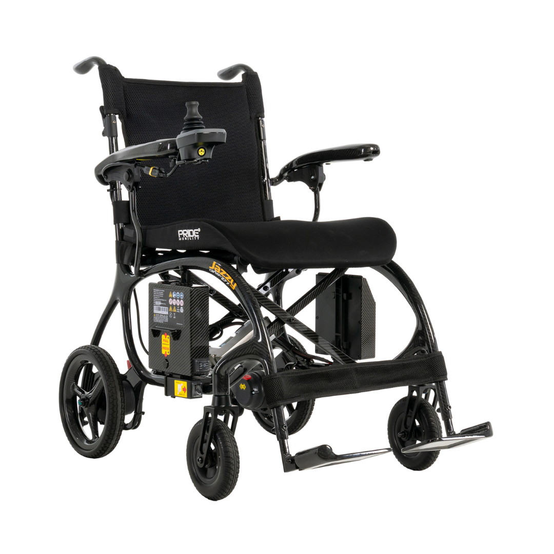 Jazzy Carbon 27X Folding Power Wheelchair | Lightweight & Portable