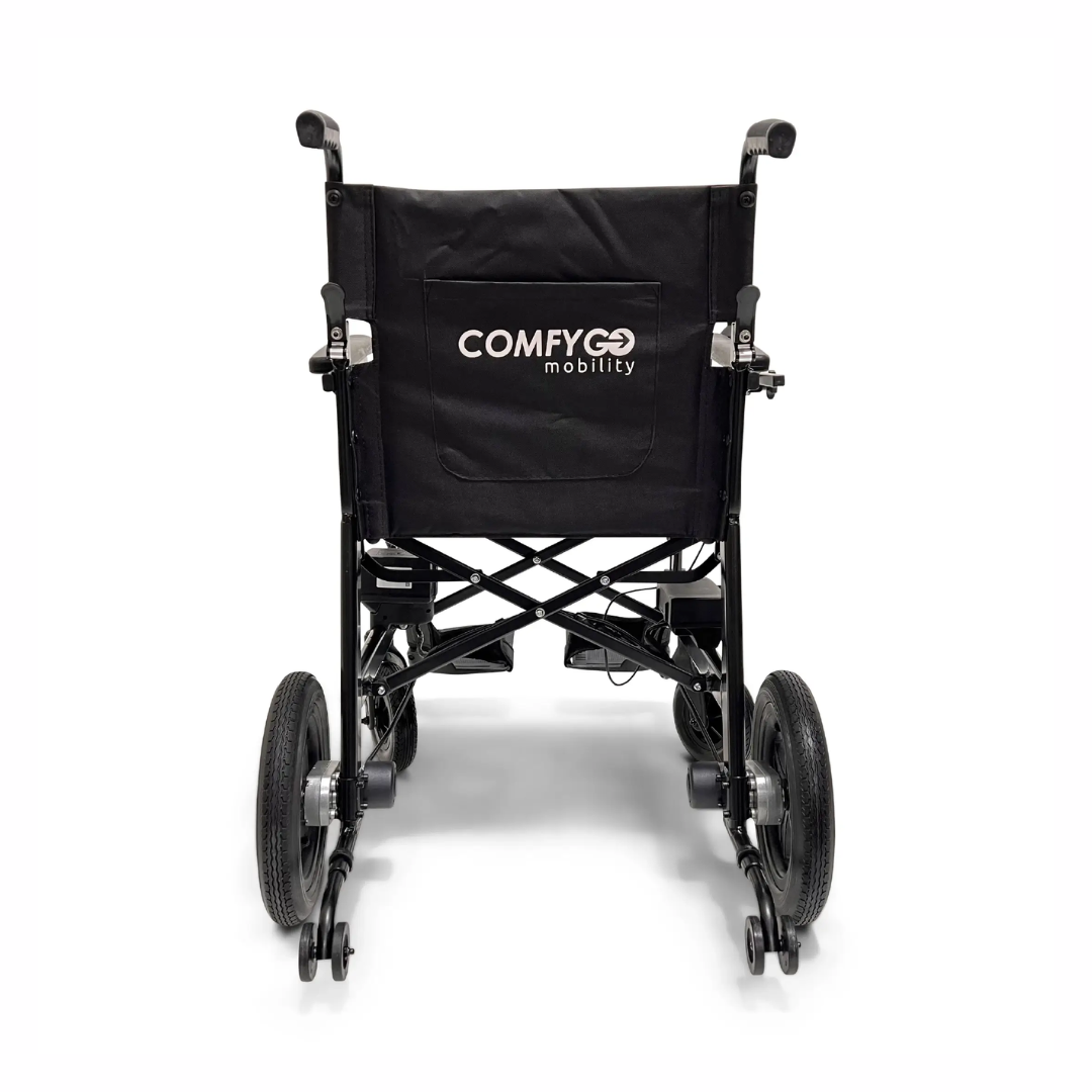 X-lite Ultra Lightweight Foldable Electric Wheelchair for Travel By ComfyGo Mobility