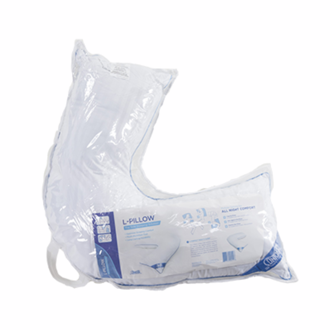 L-Pillow – Side Sleeping Solution for All-Night Comfort & Support (30-801R) by Contour