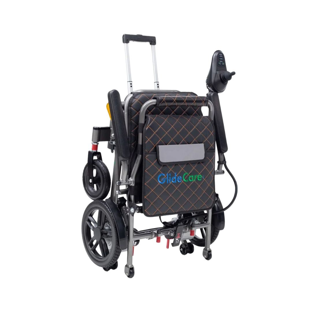 Glide Care G5 Lightweight Foldable Electric Wheelchair By ComfyGo Mobility