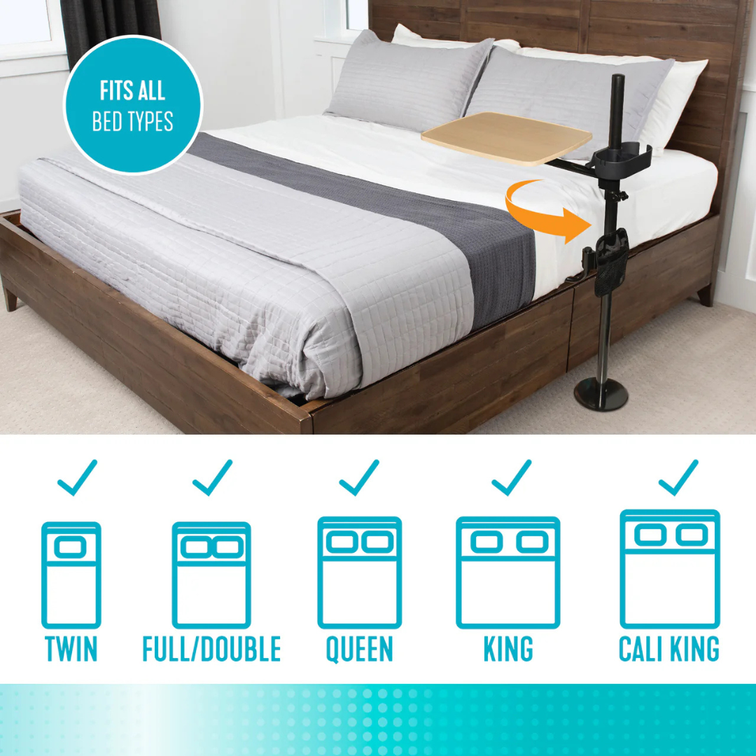 Stander EZ Swivel Overbed Table 6000 with 360° Pivot Tray by Stander