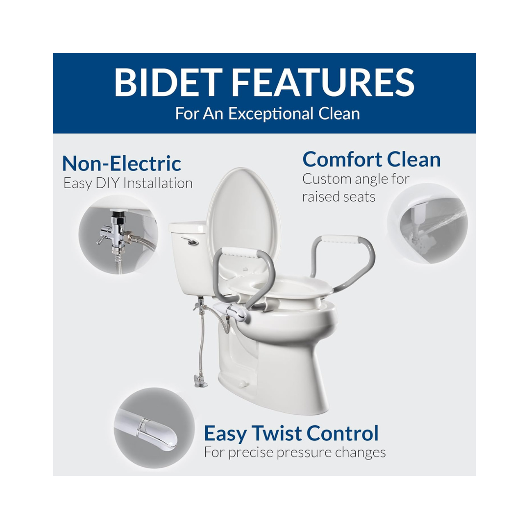 Bemis Assurance Clean Shield with Personal Wash Bidet (E85320H20 ARM) By Bemis