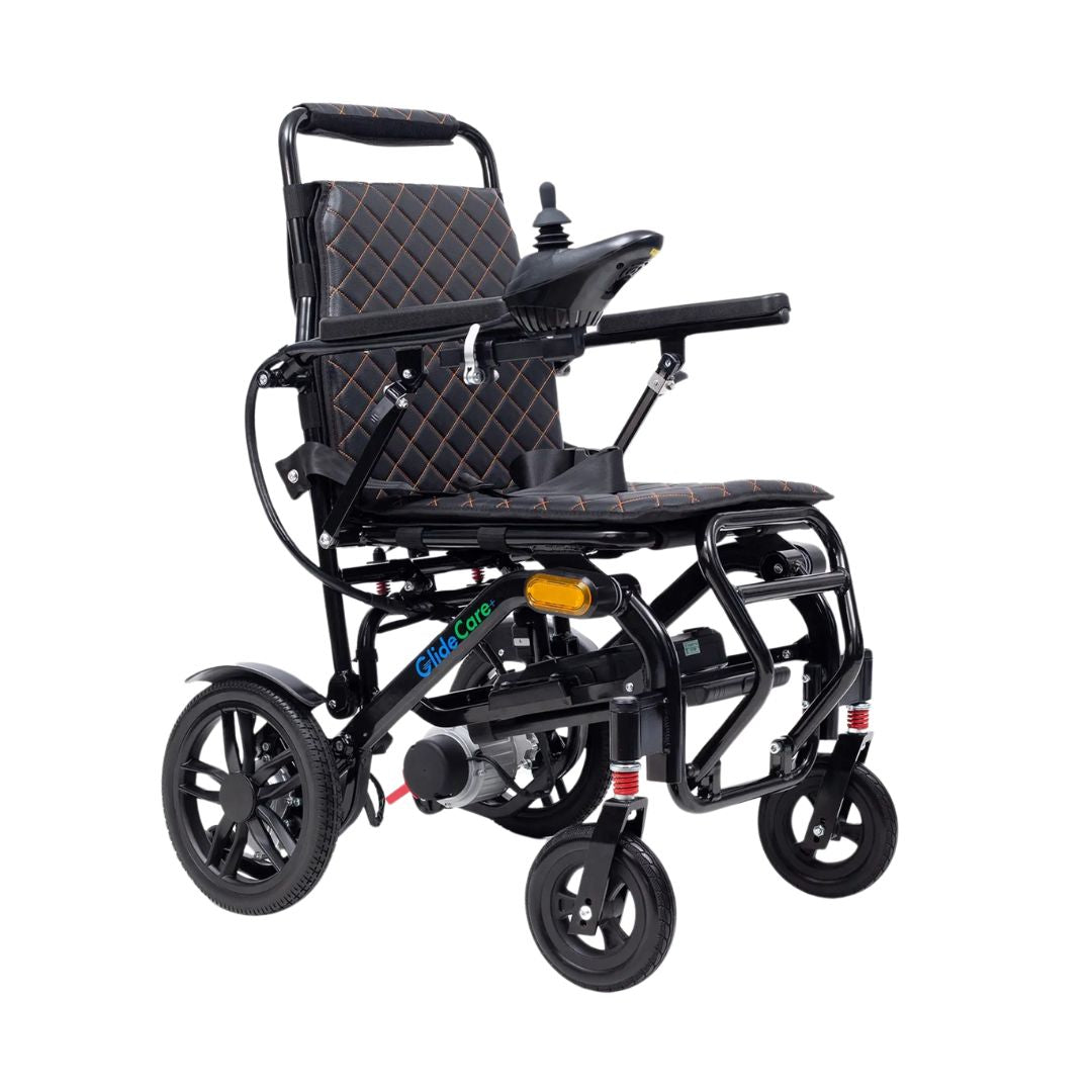 Glide Care G5 Lightweight Foldable Electric Wheelchair By ComfyGo Mobility