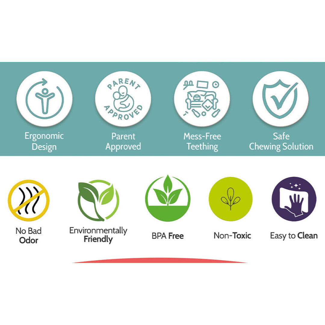 BEBECAN Silicone Baby Remote Teether