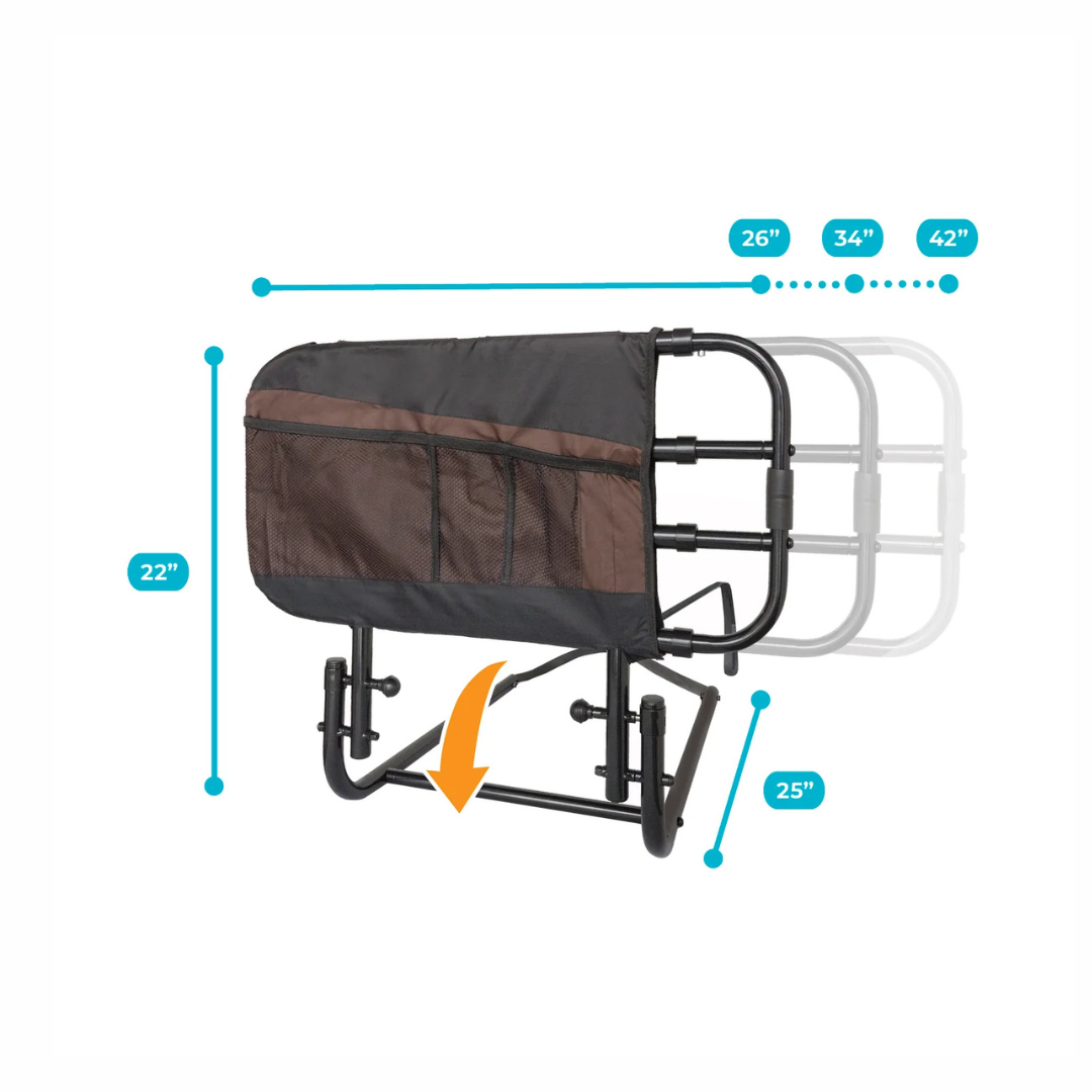 EZ Adjust Bed Rail Support (8000) By Stander