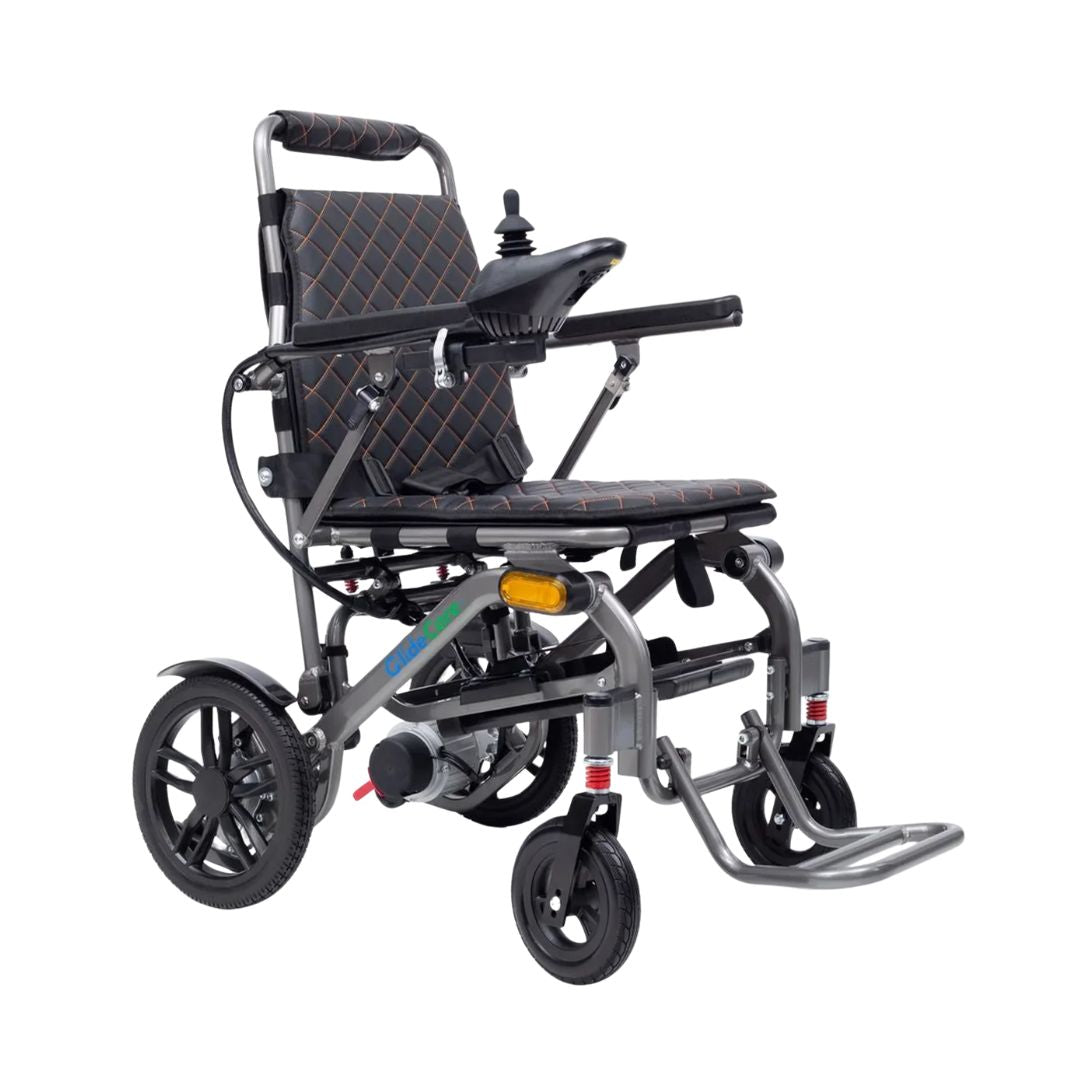 Glide Care G5 Lightweight Foldable Electric Wheelchair By ComfyGo Mobility