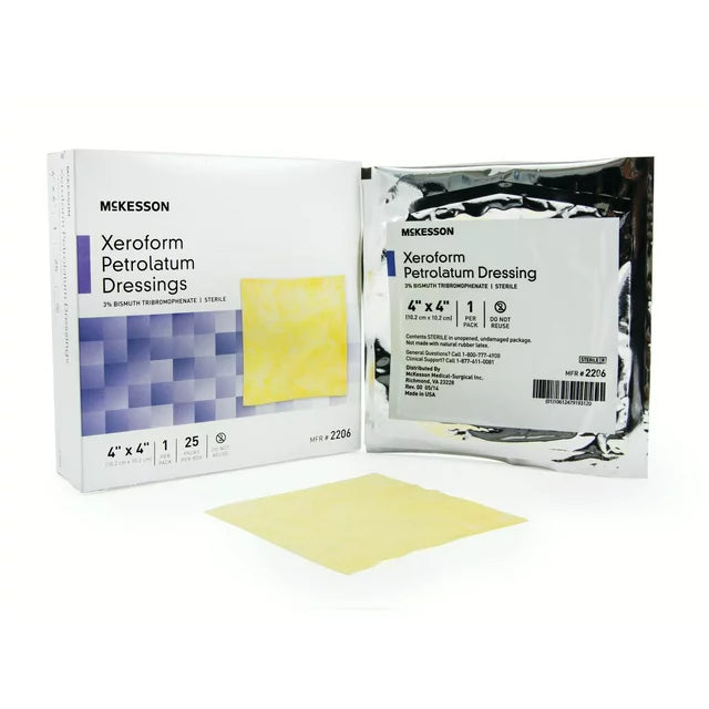 McKesson Xeroform Petrolatum Gauze Dressing McKesson Xeroform Petrolatum Gauze Dressing