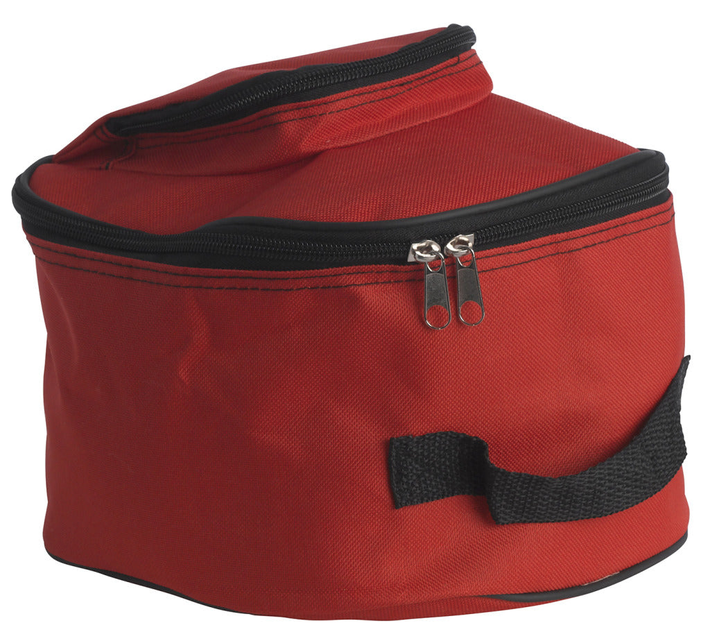 Drive Medical Panda Pediatric Compressor Nebulizer red zippered carrying case bag with handle