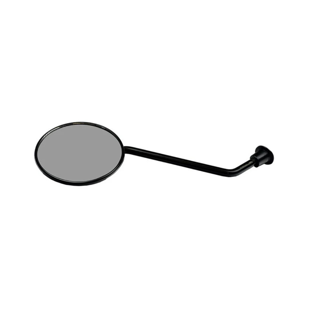 Pride Mobility black round rearview mirror with adjustable arm for mobility scooters