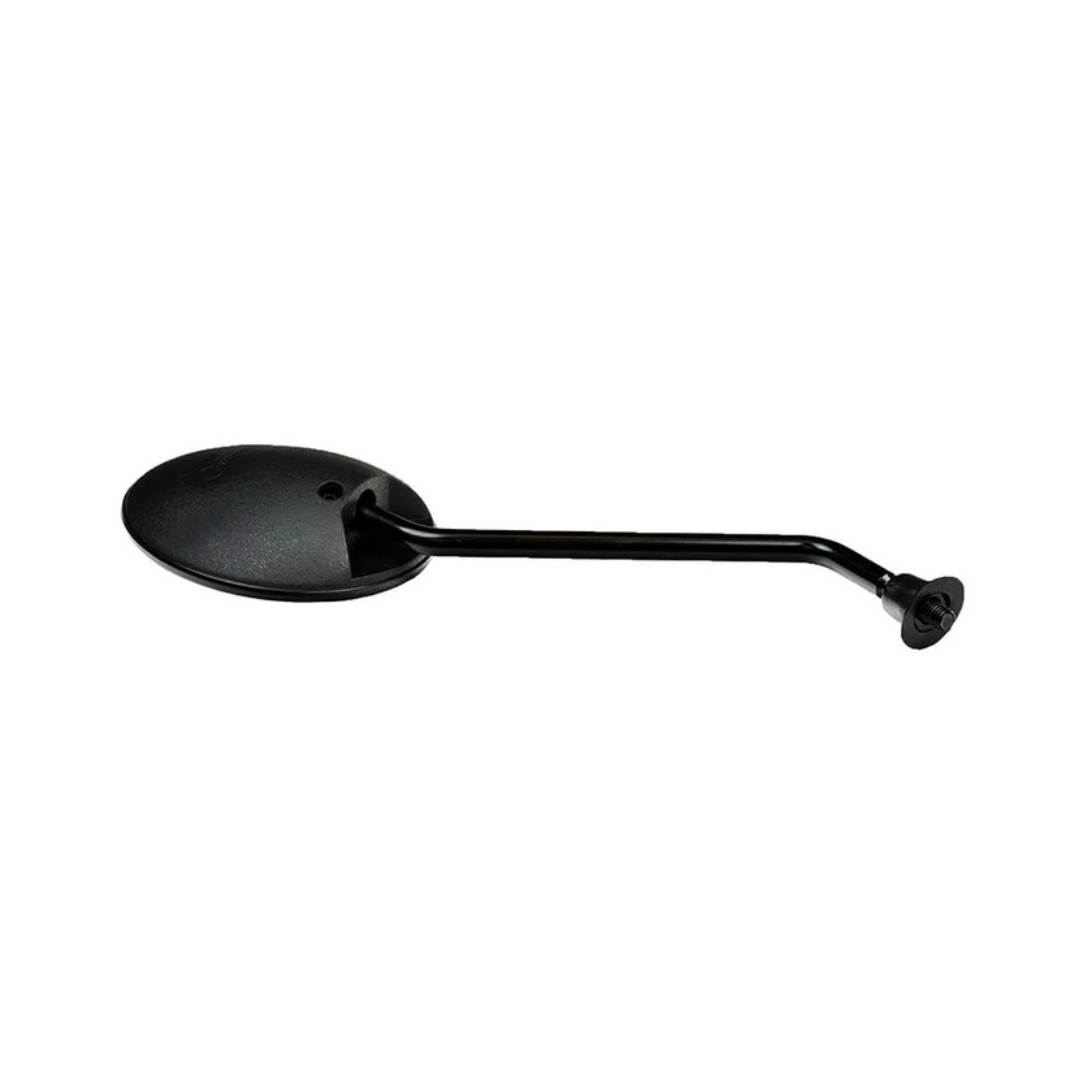 Pride Mobility black Rearview Mirror with elongated arm for enhanced visibility and safety