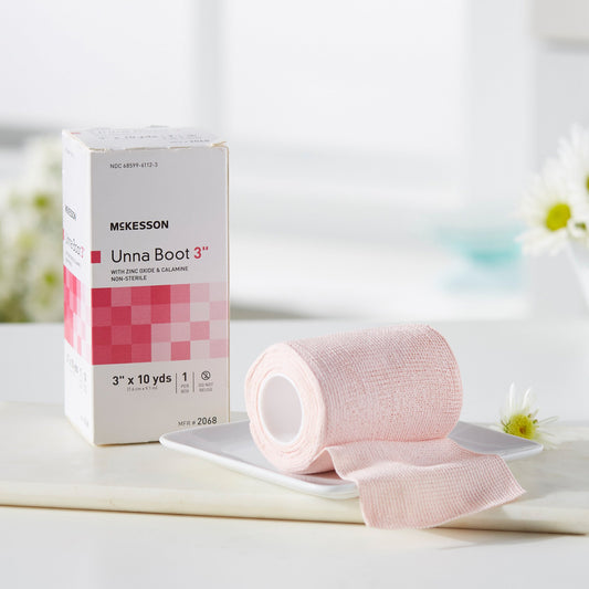 McKesson Unna Boot with Zinc Oxide and Calamine Non-Sterile