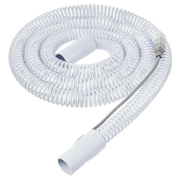 Luna G3 BPAP 25A replacement coiled breathing tube by React Health for CPAP machines