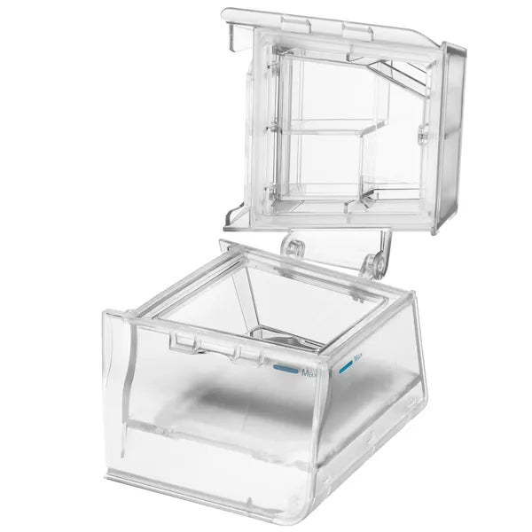 Clear plastic humidifier chamber for Luna G3 BPAP 25A by React Health
