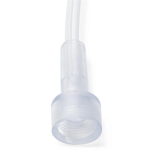 Medline Oxy2Mask Oxygen Masks OM11258ML clear low profile oxygen tubing connector for patient use