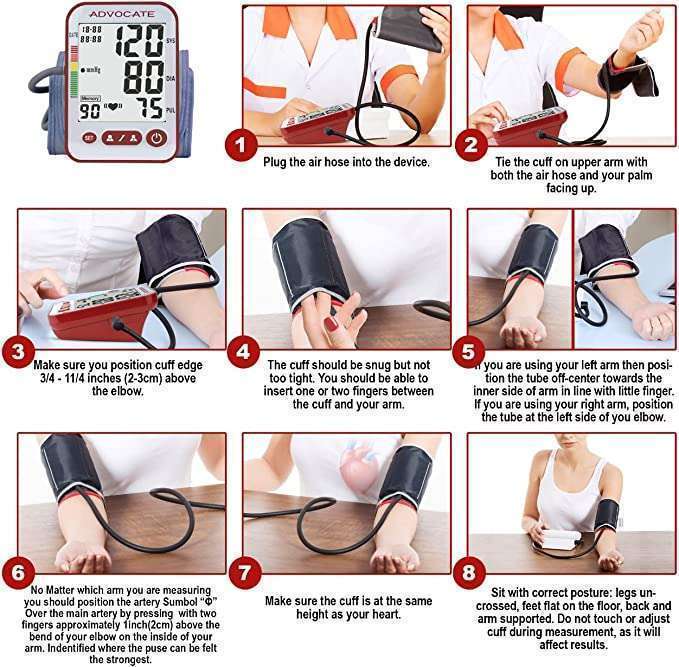 Advocate Arm Blood Pressure Monitor
