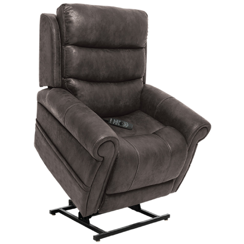 Pride Mobility VivaLift Tranquil 2 PLR935LT dark gray lift recliner chair with remote control