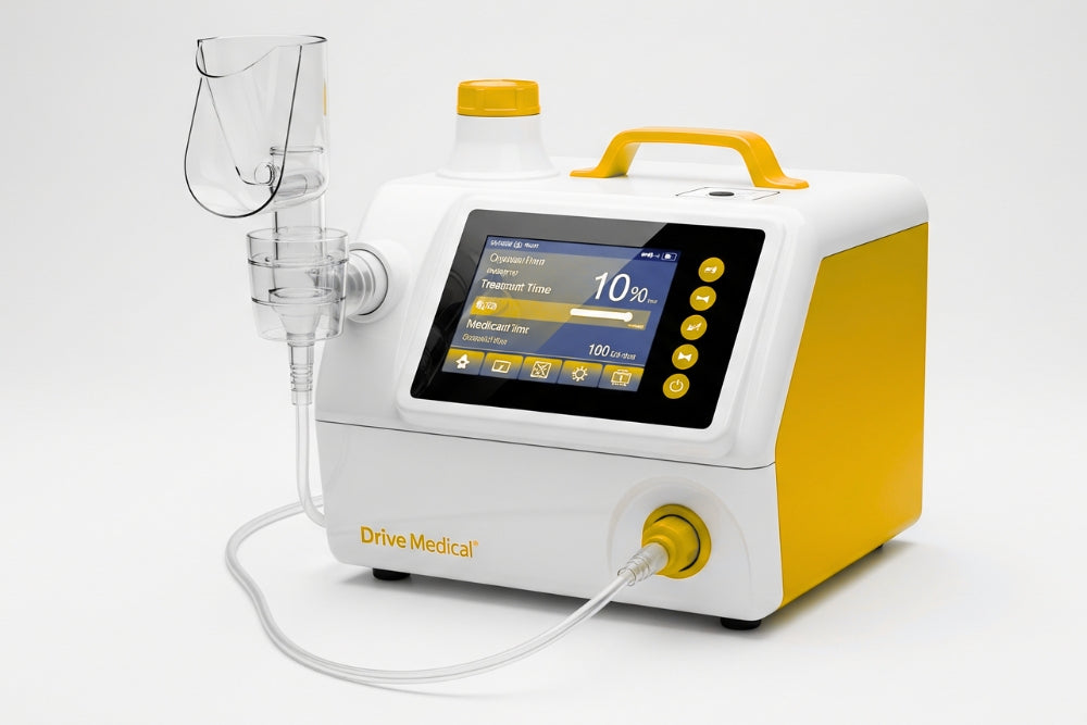 Nebulizer Machine Fio2 Drive Nebulizer Machine Trusted by Doctors, Loved by Users | DME