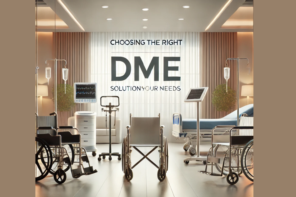 Choosing the Right DME Solutions for Your Needs
