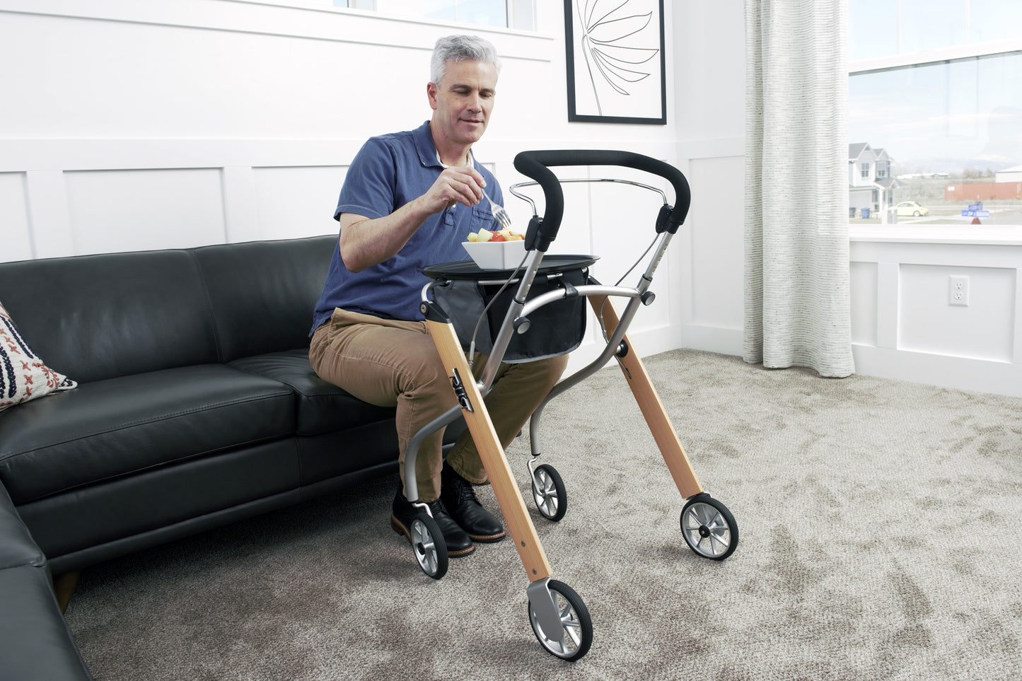 Let’s Go Indoor Rollator by Trust Care