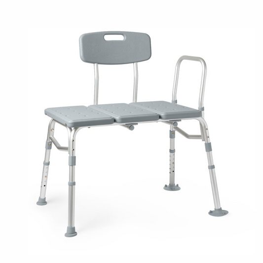 Transfer Bench with Backrest and Pushbutton (G3-100KBRX1) By Medline