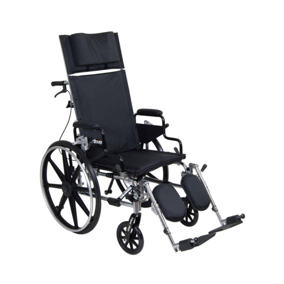 Viper Plus Reclining Wheelchair (PLA416RBDDA) By Drive Medical